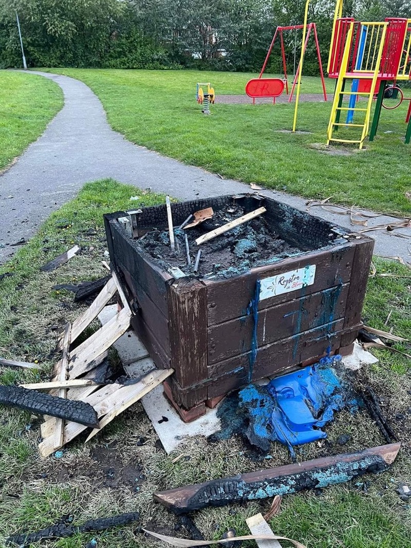 Other image for Appeal over park vandalism